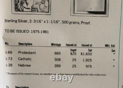 VERY RARE Franklin Mint Books Of The Bible Lot of 16 in Original Packaging