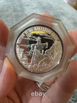 VINTAGE! Limited Edition 4111 of 15,000 Franklin Mint 1971 Havasupai Medal Book