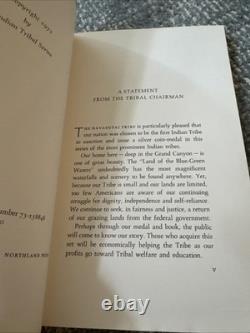 VINTAGE! Limited Edition 4111 of 15,000 Franklin Mint 1971 Havasupai Medal Book