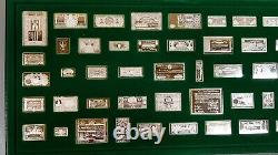 VINTAGE SILVER Franklin Mint Limited Edition World's Greatest Banknotes