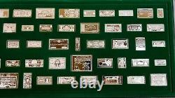 VINTAGE SILVER Franklin Mint Limited Edition World's Greatest Banknotes
