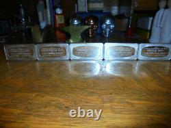 Very Rare Franklin Mint's Great Idaho's. 999 Silver Mines Ingots