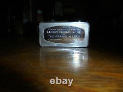 Very Rare Franklin Mint's Great Idaho's. 999 Silver Mines Ingots