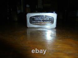 Very Rare Franklin Mint's Great Idaho's. 999 Silver Mines Ingots