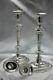 Vintage 1978 Franklin Mint Dumbarton House Silver-plated Candlesticks