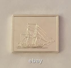 Vintage 1979 MRoAFS 1809 Oneida Brig- Franklin Mint 27g Silver (. 925) Medallion