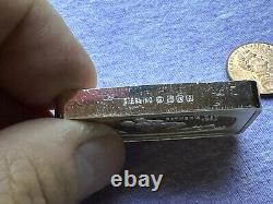 Vintage 66 grams. 925 Sterling Silver Franklin Mint Bar 1974 Fathers day #AB60