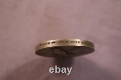 Vintage Cecil Thomas y Mermaid Boy Franklin Mint 1972 Sterling Silver Medal
