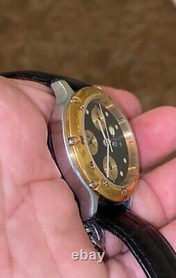 Vintage Franklin Mint F-16 Flyer Watch Valjoux 7750 Swiss Auto Chronograph