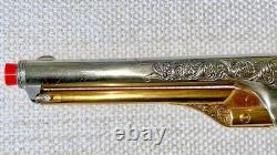 Vintage Franklin Mint General George Custer's. 36 Caliber Gold & Silver Revolver