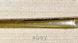 Vintage Franklin Mint General George Custer's. 36 Caliber Gold & Silver Revolver