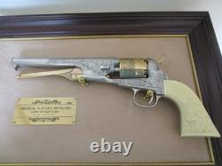 Vintage Franklin Mint General George Custers Revolver Caliber. 36 Single Action