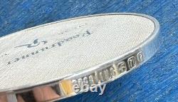 Vintage Franklin Mint ROADRUNNER No. 10 Proof Medal Coin. 925 Silver 1971