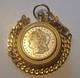 Vintage Franklin Mint Silver Morgan Pocketwatch Limited Edition 1921 Coin Rare
