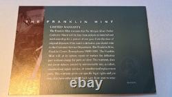 Vintage Franklin Mint Silver Morgan PocketWatch Limited Edition 1921 Coin RARE