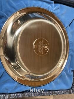 Vintage Franklin Mint Sterling Silver Mother's Day Plate 1974 6oz Irene Spencer