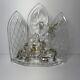 Vintage House Of Faberge Nativity-crystal, Silver, Gold By Franklin Mint