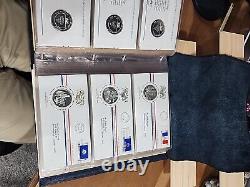 Vintage National Governors Conference Official Statehood Book 50 Silver Medals