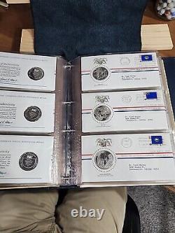 Vintage National Governors Conference Official Statehood Book 50 Silver Medals