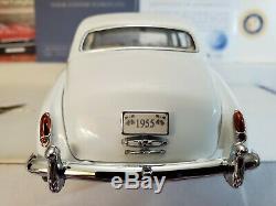 Wedding White 1955 Rolls Royce Silver Cloud I Ltd Ed #130 Franklin Mint 124