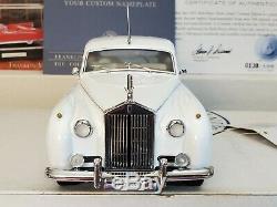 Wedding White 1955 Rolls Royce Silver Cloud I Ltd Ed #130 Franklin Mint 124