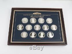 White House Historical Association Presidential Silver Medals Franklin Mint