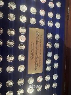 White House Historical Society Sterling Silver Mini Coin Presidents Collection