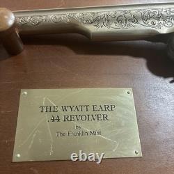 Wyatt Earp Franklin Mint Commemorative. 44 With Display WithPLUG NO FRING Certified