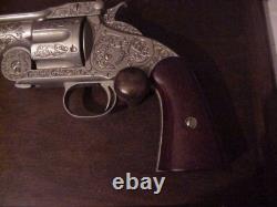 Wyatt Earp Franklin Mint Commemorative Colt. 44 With Display WithPLUG NO FRING