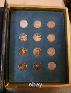 Zodiac-Themed Sterling Silver Coins By The Franklin Mint